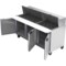 Beverage-Air Refrigerated Sandwich Prep Table, Mega Top, 3 Door, 21.5 cu. Ft, 115 Volt SPE72HC-30M - alternate 2